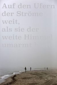 Foto von Matthias Schumann für das Kunstprojekt "Johannes Bobrowski - Dichter der Sarmatischen Landschaft" "Auf den Ufern der Ströme weit, als sie der weite Himmel umarmt hielt" (c) Foto: Matthias Schumann