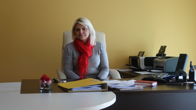 Priekulės kultūros centro direktorė A.Zapolskienė.