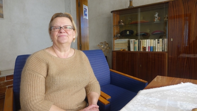 E.Simonaitytės muziejaus vadovė Laima Lemežienė.