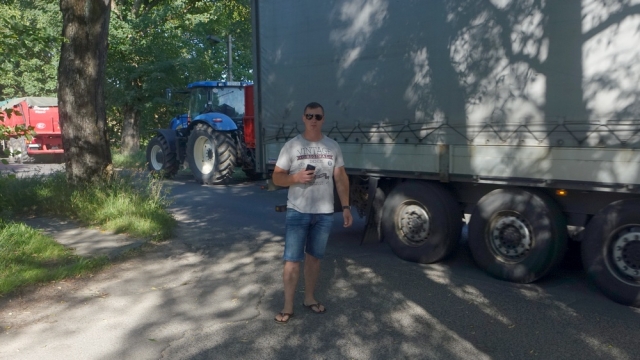 Padėtis pasipiktinęs Ramučių gatvės gyventojas A.Venckus.