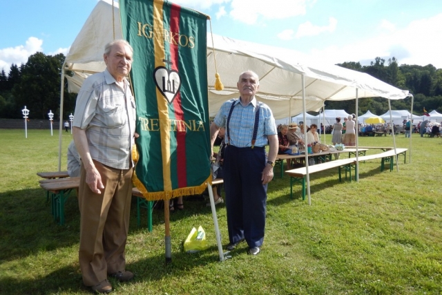 Šilutės tremtiniai ir politiniai kaliniai sąskrydyje „Su Lietuva širdy“. A.Balvočiaus nuotr.
