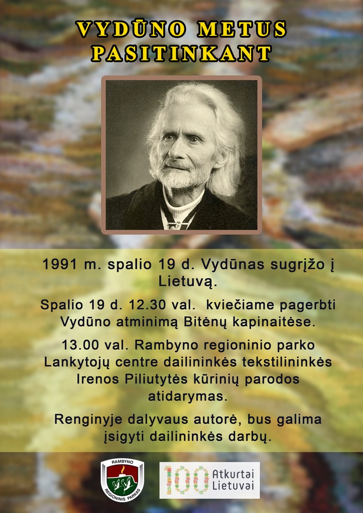 Vydūno metus pasitinkant