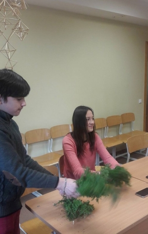 Verbų rišimo pamokos Švėkšnoje.