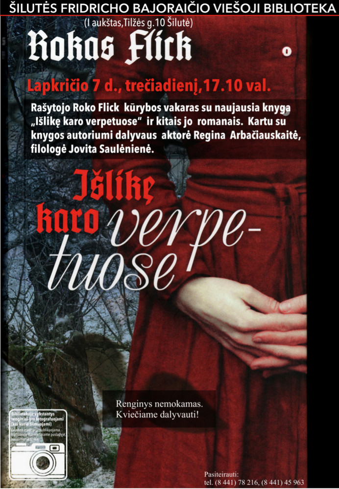 Rokas Flick_Afiša
