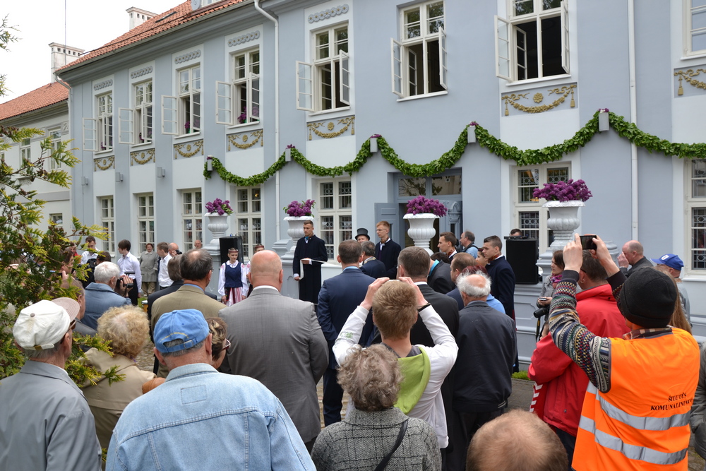 Muziejaus H.Šojaus dvare atidarymo iškilmės 2015 m. gegužės 30 d. 