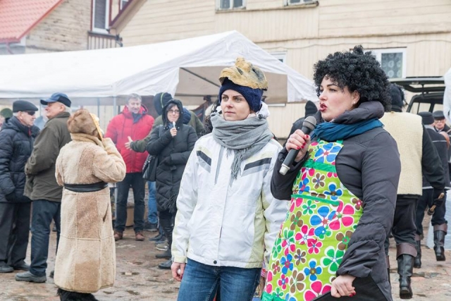 Užgavėnės Švėkšnoje. Danutės Gailiūnienės nuotrauka.