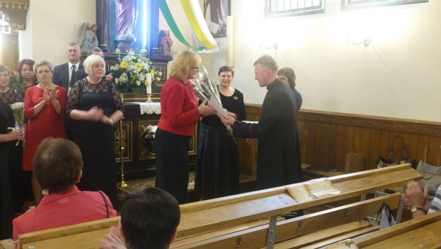 „Gegužio žiedai“ 2019 Šilutės Šv. Kryžiaus katalikų bažnyčioje.