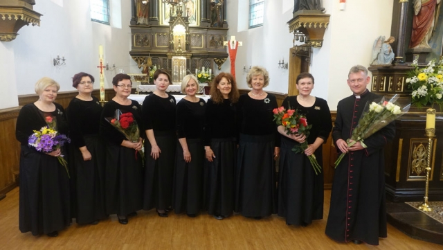 „Gegužio žiedai“ 2019 Šilutės Šv. Kryžiaus katalikų bažnyčioje.