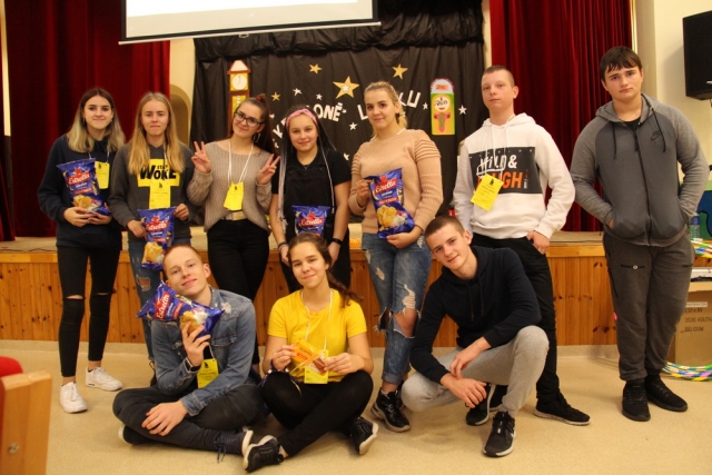 Jaunimo naktis Kintuose 2019. II vietos nugalėtojų komanda.
