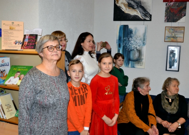 Stoniškių bibliotekos įkūrimo 70-mečio minėjimas.