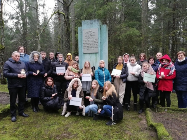 Dargiškės žydų genocido aukų kapinės. Senųjų kaimo tradicijų kultūros centro nuotr.