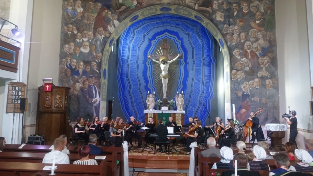 Vilniaus Šv. Kristoforo kamerinis orkestras Šilutėje.